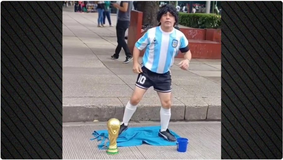 Videoja &ccedil;mend rrjetet sociale, &ldquo;El Pibe de Oro&rdquo; shfaqet