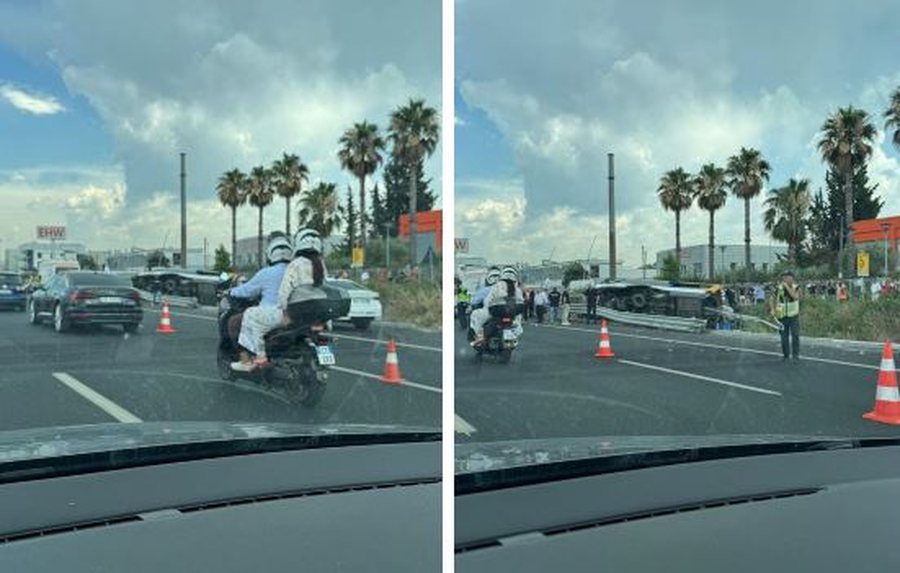 Aksident i r&euml;nd&euml; n&euml; autostrad&euml;n Tiran&euml;-Durr&euml;s,