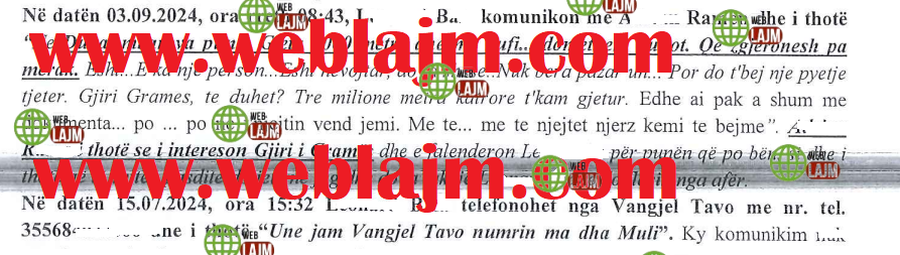 "I'm Vangjel Tavo, Muli gave me the number"/ The Mayor of Himara