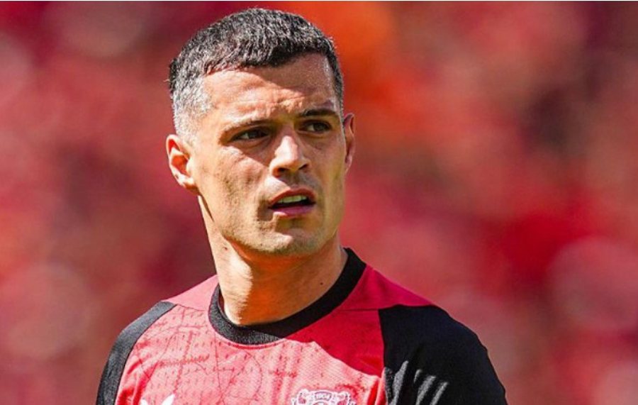 Granit Xhaka &ldquo;l&euml; me gisht n&euml; goj&euml;&rdquo; &Ccedil;elsin: Do