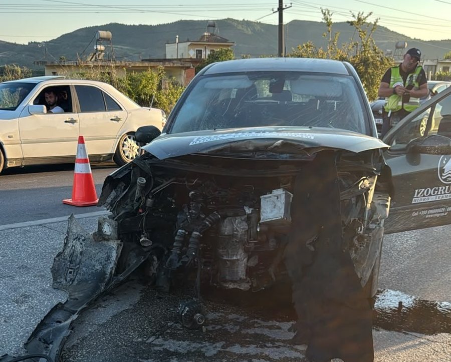 Serious accident on the Peqin-Elbasan road, 5 people injured