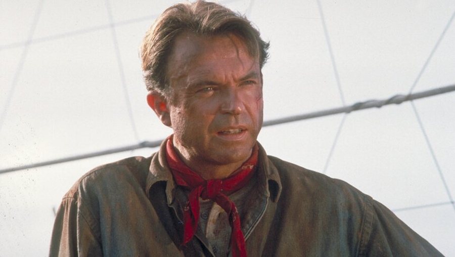 Actor Sam Neill, star of "Jurassic Park" and "Peaky
