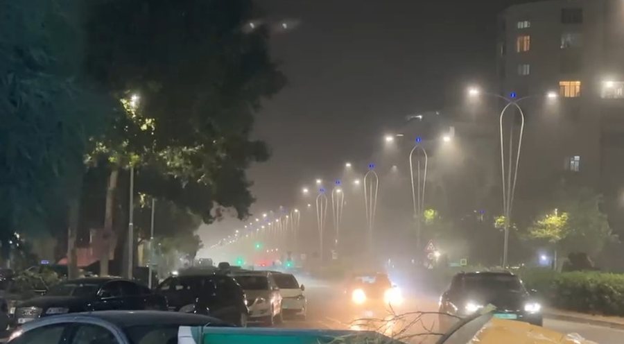 Video/ Reshje shiu dhe er&euml;ra t&euml; forta, Vlora p&euml;rfshihet nga